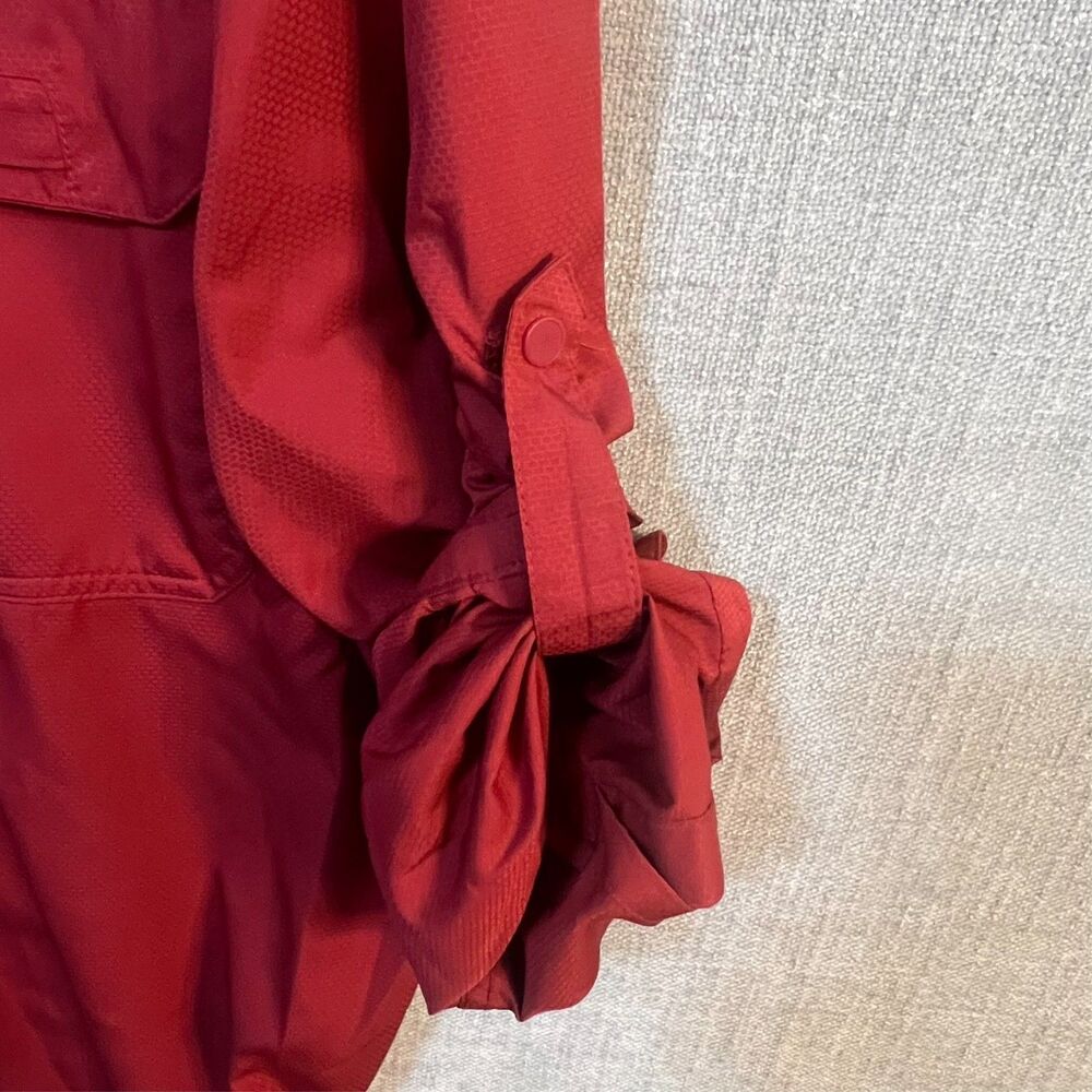 Field & Stream Shirt Men’s M Red Long Snap Sleeve… - image 6